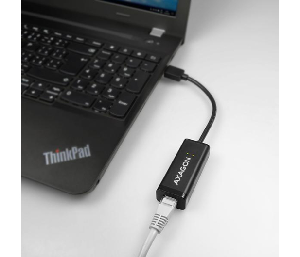 Axagon ADE-SR USB-A gigabit ethernet - 1485405 - zdjęcie 6